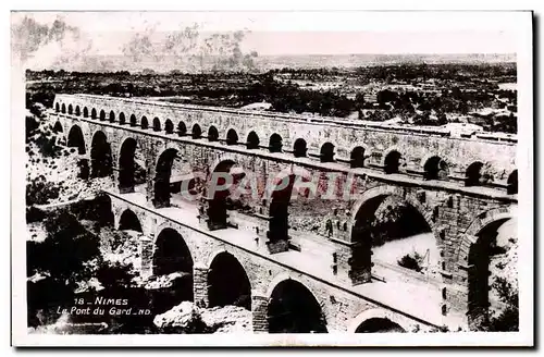 Cartes postales Nimes Le Pont Du Gard