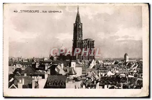 Cartes postales Strasbourg Vue Generale