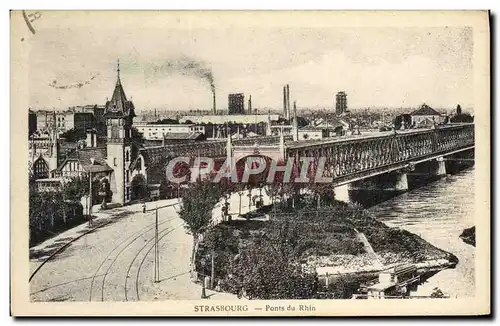 Cartes postales Strasbourg Ponts Du Rhin