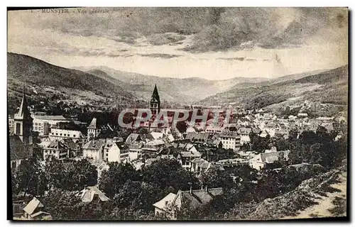 Cartes postales Munster Vue Generale