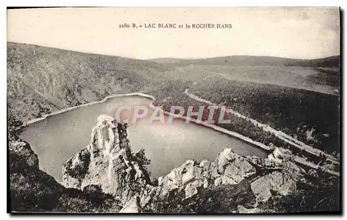 Cartes postales Lac Blanc Et Le Rocher Hans