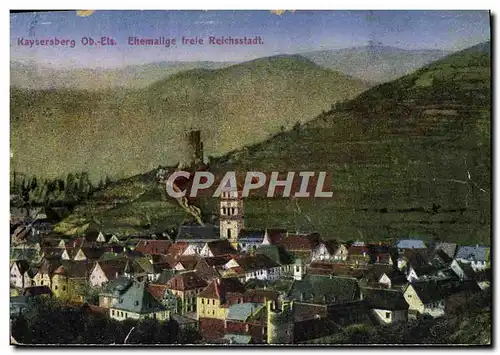 Cartes postales Kaysersberg Ehemalige Frele Reichsstadt