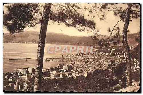 Cartes postales Cannes Vue Generale