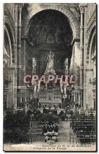 Cartes postales Basilique De ND de Brebieres Chapelle de la vierge