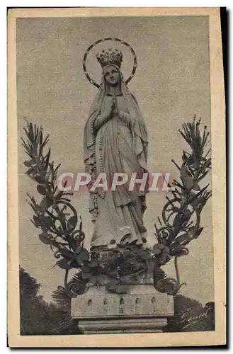 Cartes postales Lourdes La Vierge Couronnee