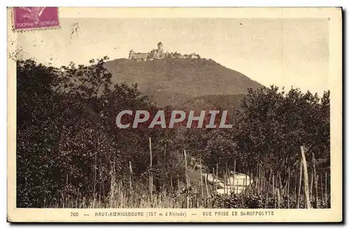 Ansichtskarte AK Haut Koeniosbourg Vue Prise De St Hippolyte