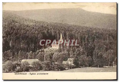 Cartes postales Hohwald Eglise Protestante