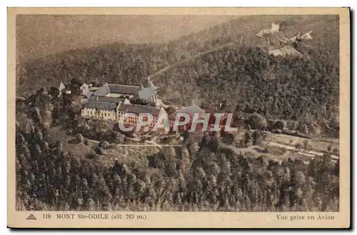 Cartes postales Mont Ste Odile Vue Prise En Avion