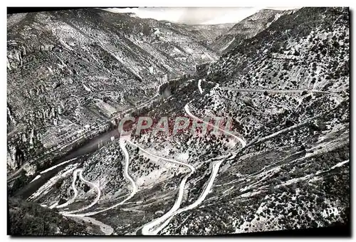 Moderne Karte En parcourant Les Gorges Du Tarn La Malene a l&#39Aven Armand et la vallee du Tarn