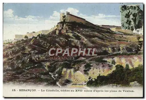 Cartes postales Besancon La Citadelle