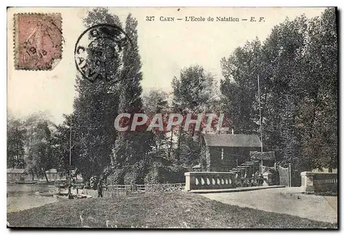 Cartes postales Caen L'Ecole De Natation