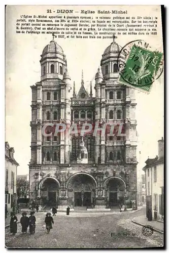 Cartes postales Dijon Eglise Saint Michel