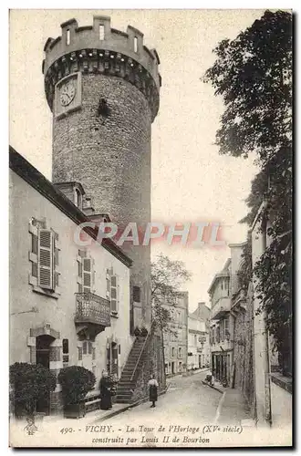 Cartes postales Vichy La Tour De I&#39Horloge