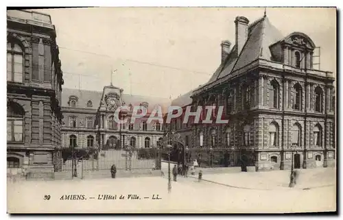 Cartes postales Amiens L&#39Hotel De Ville