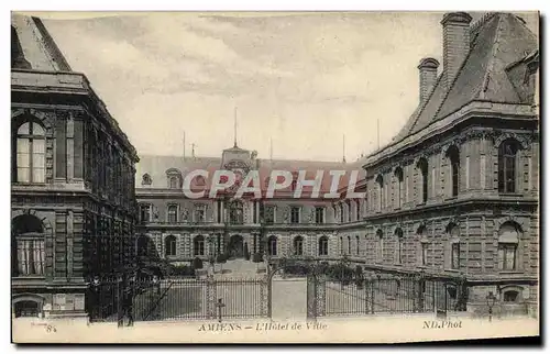 Cartes postales Amiens L'Hotel De Ville
