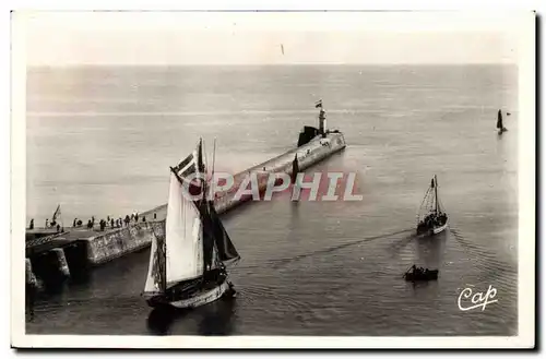 Cartes postales moderne Les Sables D&#39Olonne La jetee Bateaux