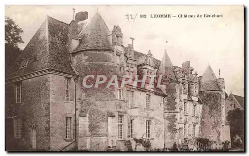 Cartes postales Lhomme Chateau De Benehart