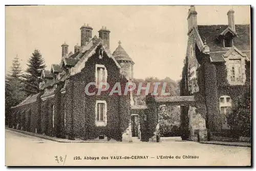 Ansichtskarte AK Abbaye Des Vaux De Cernay L&#39Entree Du Chateau