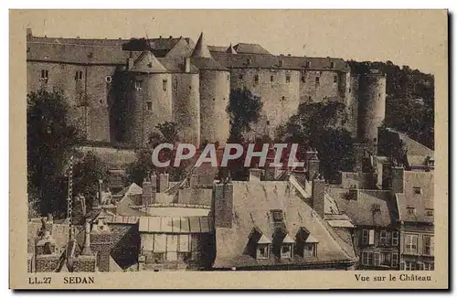 Cartes postales Sedan Vue Sur Le Chateau