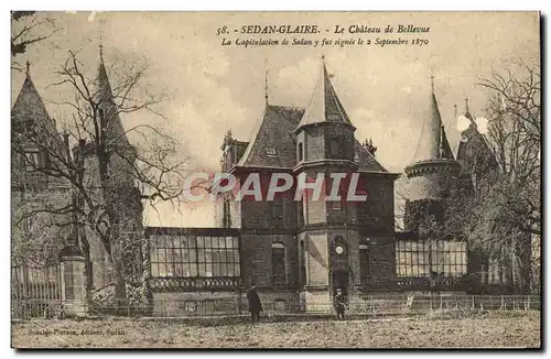 Cartes postales Sedan Glaire Le Chateau De Bellevue