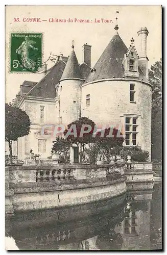 Cartes postales Cosne Chateau Du Pezeau La Tour