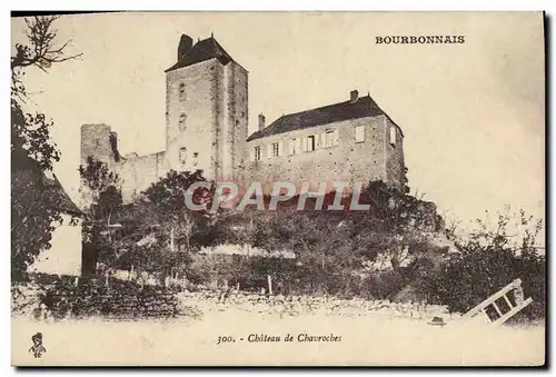 Cartes postales Bourbonnais Chateau De Chavroches