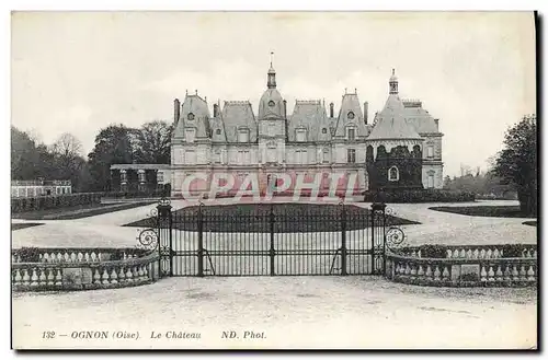 Cartes postales Ognon Le Chateau