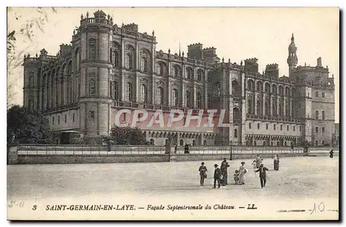 Ansichtskarte AK Saint Germain En Laye Facade Septentrionale Du Chateau