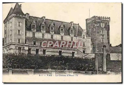 Cartes postales Pau Le Chateau D&#39Henri IV