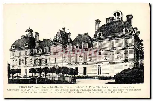 Cartes postales Cheverny Le Chateau