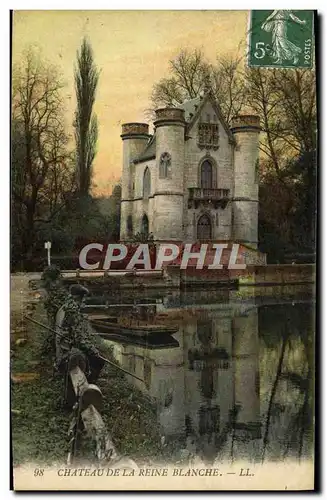 Cartes postales Chateau De La Reine Blanche Peche Pecheur