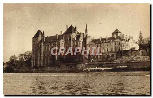 Cartes postales L&#39Abbaye De Solesmes Sur Le Barrage De La Sarthe