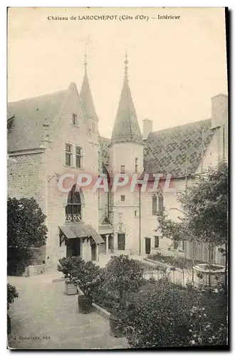 Cartes postales Chateau De Larochepot Interieur