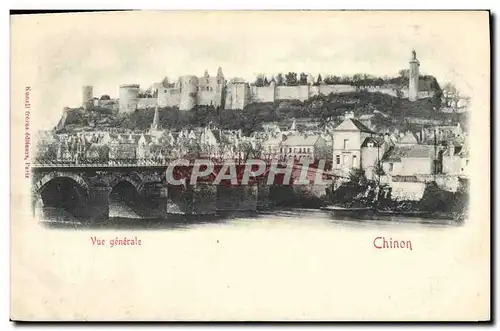 Cartes postales Chinon Vue Generale