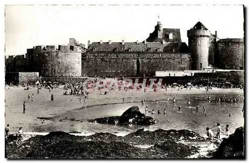 Cartes postales moderne Saint Malo Cite corsaire La plage de l&#39eventail