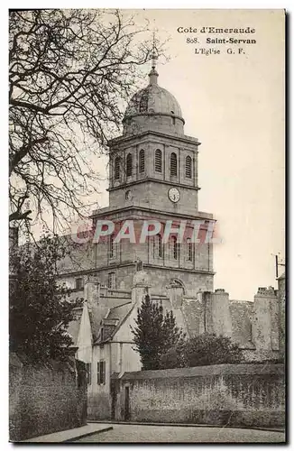 Cartes postales Saint Servan L&#39Eglise