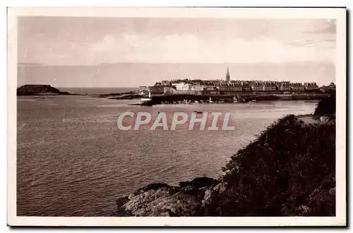 Ansichtskarte AK Saint Malo Vue Generale Prise De La Corniche D&#39Aleth