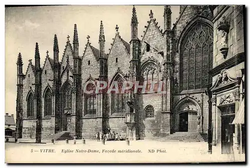 Ansichtskarte AK Vitre Eglise Notre Dome Facade Meridionale