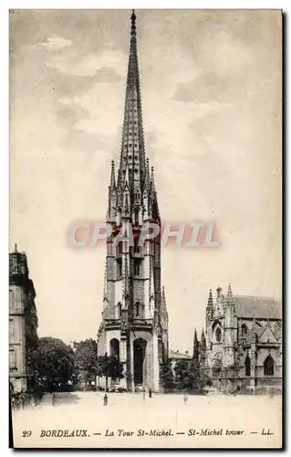 Cartes postales Bordeaux La Tour St Michel