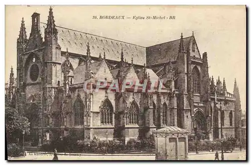 Cartes postales Bordeaux Eglise St Michel