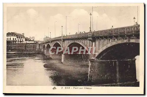 Cartes postales Dax Pont Sur I'Adour