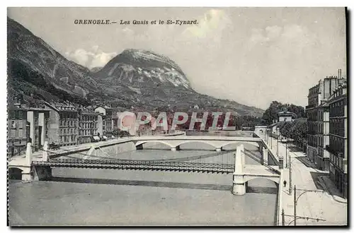 Cartes postales Grenoble Les Quais Et Le St Eynard