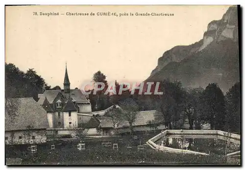 Cartes postales Dauphine Chartreuse De Curiere Pres La Grande Chartreuse