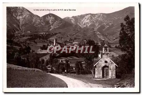 Cartes postales Le Village De Notre Dame De La Salette