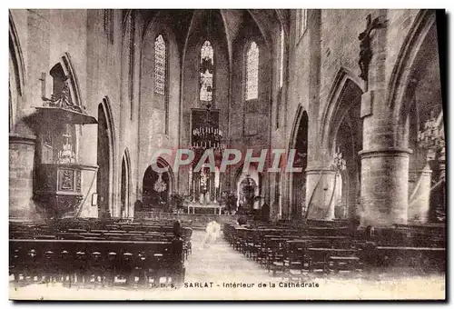 Cartes postales Sarlat Interieur De La Cathedrale