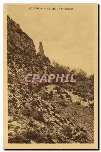 Cartes postales Quinson La Quille St Michel