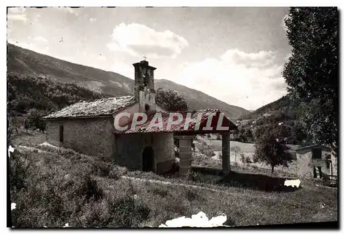 Cartes postales moderne La Route Des Grandes Alpes Annot Chapelle de Verimende