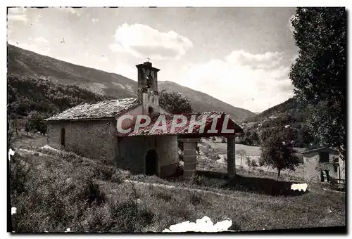 Moderne Karte La Route Des Grandes Alpes Annot Chapelle de Verimende