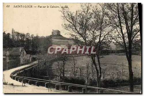 Cartes postales Saint Flour Vue Sur le Calvaire