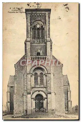 Cartes postales Le Pallet Facade de L'Eglise